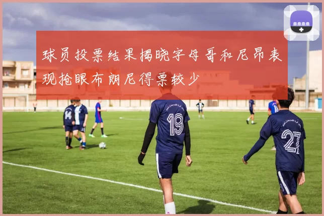 球员投票结果揭晓字母哥和尼昂表现抢眼布朗尼得票较少